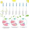 200 PCS Dual-Use Silicone Interdental Brushes Disposable Dental Floss Picks Toothpick Cleaning Tool for Braces Between Teeth Oral Effective Teeth Cleaning view 4