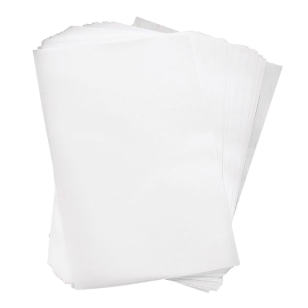 Baluue Cake Roll Wrapping Paper Greaseproof Food Paper Sheets 100pcs Non-Stick Parchment Liners for Baking and Packaging