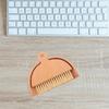 Baluue Small Dustpan and Brush Set for Indoor Cleaning with Lightweight Wood Material and Simple Design, for Home Desktop Cleaning and Car Interiors view 2