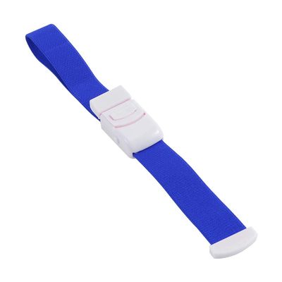 Outdoor Latex Wire Emergency Tourniquet, Elastic Bandage Buckle Quick Release Torniquete(Blue)