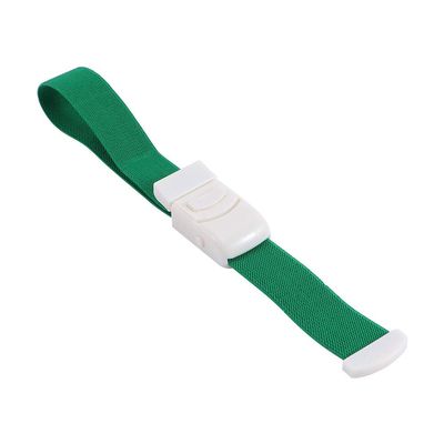 Outdoor Latex Wire Emergency Tourniquet, Elastic Bandage Buckle Quick Release Torniquete(Green)