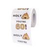 60th Birthday Gifts for Men Women, Happy Prank Birthday Toilet Paper Roll, Novelty 60th Birthday Decorations, Gag Gifts for Him Her, Funny 60th Birthday Gift Ideas, Birthday Party Supplies