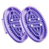 2Pcs Meridian Brush Flexible Comfort Massage Brush with Non Slip Handle & Magnets Relaxation Full Body Massager, Decor view 1