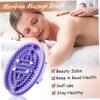 2Pcs Meridian Brush Flexible Comfort Massage Brush with Non Slip Handle & Magnets Relaxation Full Body Massager, Decor view 3