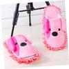 HOLIDYOYO Washable Chenille Detachable Slippers for Room and Kitchen Cleaning, Practical Mop Slippers to Clean Dust, Dirt and Hair from Floors with Comfortable Cotton Material view 3