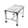 NESTINGHO Stainless Steel Shower Foot Stool with Anti-Slip Surface for Bathroom Use, Safe and Sturdy Kid Step Stool Suitable for Home and Bathtub, Compact Size for Easy Handling view 1
