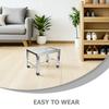 NESTINGHO Stainless Steel Shower Foot Stool with Anti-Slip Surface for Bathroom Use, Safe and Sturdy Kid Step Stool Suitable for Home and Bathtub, Compact Size for Easy Handling view 4
