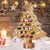 Novelty Wine-Rack Xmas Tree 24 Days-Countdown-Calendar Wine-Bottle Stand view 3