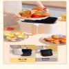 10 Micron Thick Barbecue Baking Tin Foil Air Fryer Aluminum Foil Paper,Disposable Kitchen and Daily Necessities (10 Meters) view 2