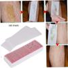 100PCS White Large Non Woven Waxing Strips Hair Removal Wax Strip Facial Body Leg Wax Strips Epilating For Man&Women for Home Daily Use view 2