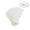 100PCS White Large Non Woven Waxing Strips Hair Removal Wax Strip Facial Body Leg Wax Strips Epilating For Man&Women for Home Daily Use view 4