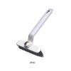 LIXSAZSE 2-in-1 Cleaning Brush for Dirt and Gap Cleaning in Bathroom and Kitchen 360 Multifunctional Rotating Gap , White view 3