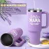 Anugsoe Gifts for Mum, Mother's Day Gifts Mum, with 40 oz 1200 ml Stainless Steel Wine Cups, Coffee Cups Made of Stainless Steel for Water for Mother, Grandma, Ideal for Birthday Gift, Mother's Day view 4