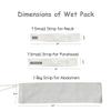 Combo Pack of Wet Pack Cotton Patti and Enema kit Satvik 1500ml and Jal Neti Lota 500 ML, Set of 2 Eye Cups view 2