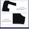 IUYIXWFP Unisex Adjustable Elastic Sport Pain Relief Single Shoulder Protector Brace Support Strap Wrap Belt Band Pad Back Brace,right view 4