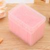 1100pcs Double Head Plastic Toothpick, Teeth Cleaning Tooth Picks Oral Care Floss Pick Floss Interdental Brush with Box (Pink) view 2