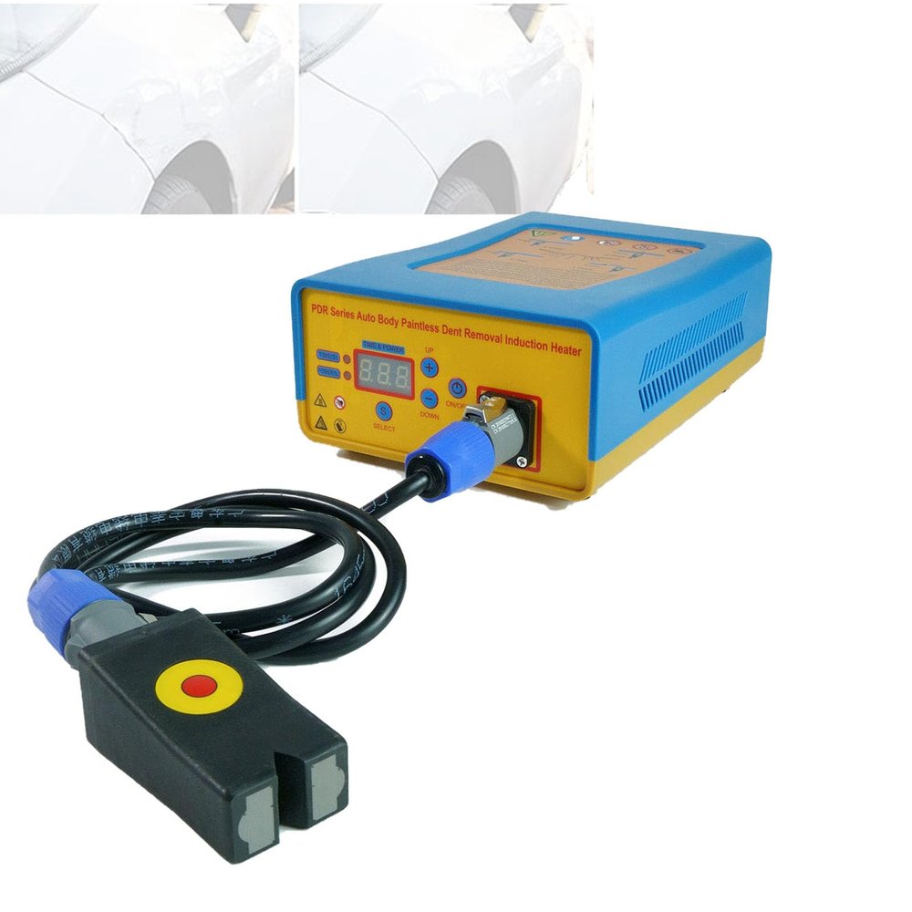 Handheld Dent Repair Kit, 1500W Automatic Dent Remover for Electric Vehicles, Compatible with 220V and 110V