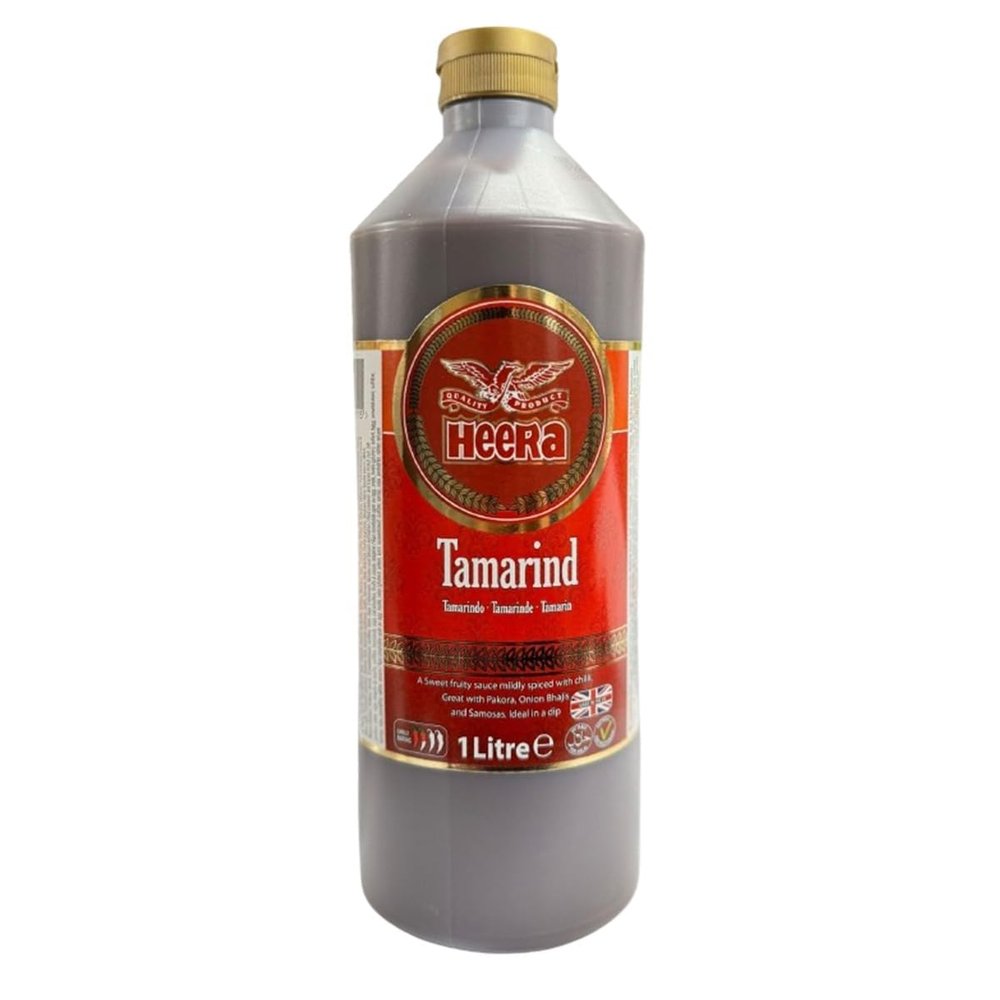 Heera Tamarind Sauce 1Ltr Sweet And Sour Sauce, Ideal For Dipping Or Marinating Product Of India Pack Of 1