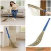 Traditional Indian Floor Dust Broom Jhaadu/Jhadoo Natural Grass Home Cleaning Brush for Daily Sweeping Broom for Floors & Corners (2 Piece) view 3