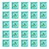 JR Feuilles de Brick 10 Sheets x 25 view 1