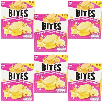 Christmas Snack Selection 125g 4 Flavours: Sweet Chilli & Sour Cream, Franks Red Hot, Mature Cheddar & Onion, Leicester - Jcb (6 x Pack, Mature Cheddar & Onion)