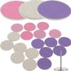 IWOWHERO 60pcs Pedicure Sanding Discs Replacement Pads for Electric Foot File with Bearing Storage Box Grit Sandpaper for Callus Removal and Dead Skin Grinding Easy to Install and Suitable view 1