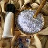 400g Ancient Blue Salt Coarse with Grinder 84+ Minerals, High Potassium, Lower Sodium Unprocessed, Hand-Harvested Gourmet Finishing Salt, GMO-Free view 2