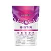 Biotin 10,000mcg Hair Growth Supplement (365 Vegan Tablets / 1 Year Supply) - High Strength Vitamin B7 for Hair, Skin & Nails - 100% Pure & GMP Certified view 1