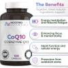 CoQ10 Supplement with Magnesium & B Vitamins, 400mg Ubiquinone CoEnzyme Q10 High Strength Capsules for Energy, Cardiovascular Function & Daily Vitality Support, (60 Servings, 2 Month Supply) view 2