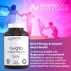CoQ10 Supplement with Magnesium & B Vitamins, 400mg Ubiquinone CoEnzyme Q10 High Strength Capsules for Energy, Cardiovascular Function & Daily Vitality Support, (60 Servings, 2 Month Supply) view 4