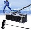 Telescopic Cleaning Brush with Extension Pole for High Reach Outdoor Surfaces view 1