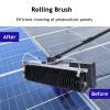 Telescopic Cleaning Brush with Extension Pole for High Reach Outdoor Surfaces view 3