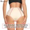Ultradries Pantie for Ladies 4 Pack, Ultradries Incontinence Underwear, 4 - Layer Leakproof Underwear Women - Leakproof Panties for Over 60 with Incontinence Comfortable (Beige,4XL) view 4