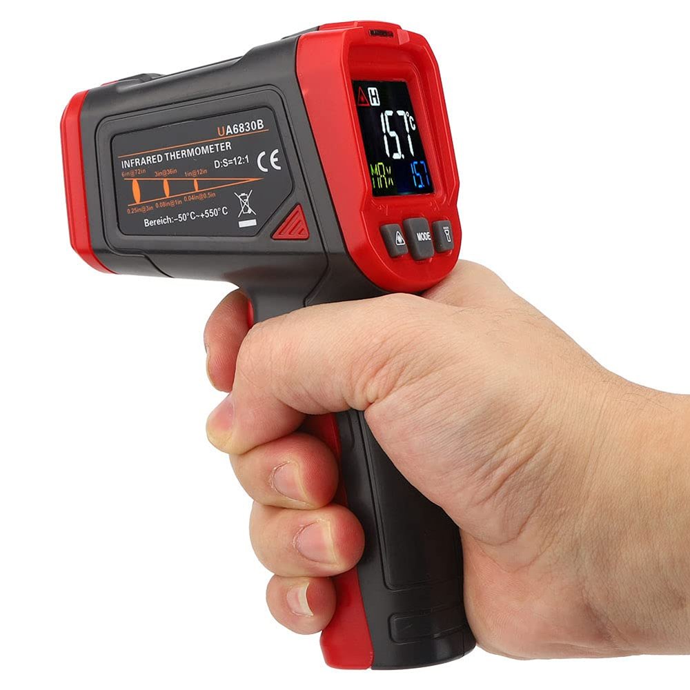 Fdit Electronic Infrared Infraction Thermometer Temperature Tester of the Portable Industry Industry for Reliable High Performance