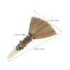 COLLBATH Witch Crystal Broom: Small Handheld Whisk Broom - Witches Broomstick - Crystal Point Witch Altar Supplies for Halloween Costume view 4