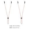 BIUDECO 2pcs Multi-Function Adjustable Hat Clips Strap Retainer for Outdoor Hats, Made of Polyester and Abs, Beige Colour with Stylish and Delicate Look for Secure Fit view 4