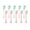 12pcs Brush Sonic Toothbrush Soft Bristle NozzlesCompatibility for X3/X3U/X5 Replacement Heads Clean Tooth(6White with 6Pink) view 1