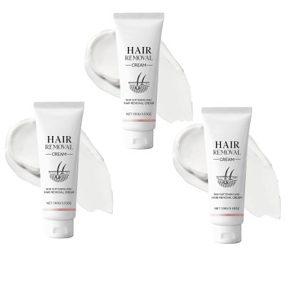Bare Basics Hair Removal Cream for Face, Moisturizes And Nurtures Skin Hair Removal Cream, Fast and Gentle Body Hair Removal for Sensitive Skin, Gentle and Non-irritating (3)