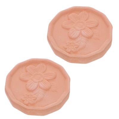 SOIMISS 2pcs Brown Sugar Moisturizing Container Spice Keeper Stone Marshmallow Saver Sugar Saver Disk Clay Moisture Disc Khaki