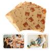 TOGEVAL Food Wrapping Paper 500 Sheets Greaseproof Sandwich Paper for Sandwiches Cakes Cookies and Fried Food Multi-Use Non-Tear Design for Picnics and Parties view 3