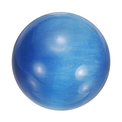 Uxcell Crystal Sphere, 20mm Natural Gemstone Sphere Mini Natural Quartz Ball Collection Polished Hand Carved Crystal Ball Bulk for Living Room Bedroom Garden Office Decorations, Blue