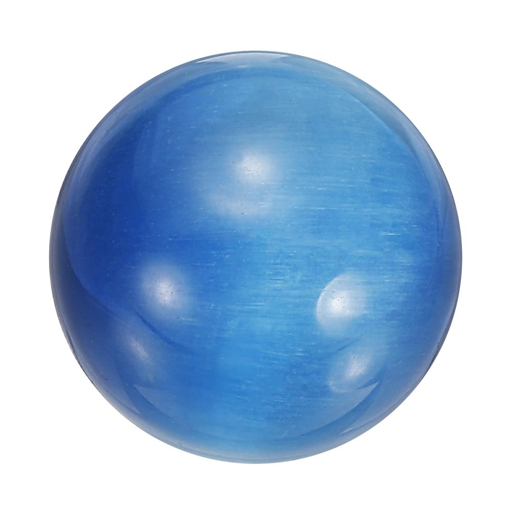 Uxcell Crystal Sphere, 20mm Natural Gemstone Sphere Mini Natural Quartz Ball Collection Polished Hand Carved Crystal Ball Bulk for Living Room Bedroom Garden Office Decorations, Blue