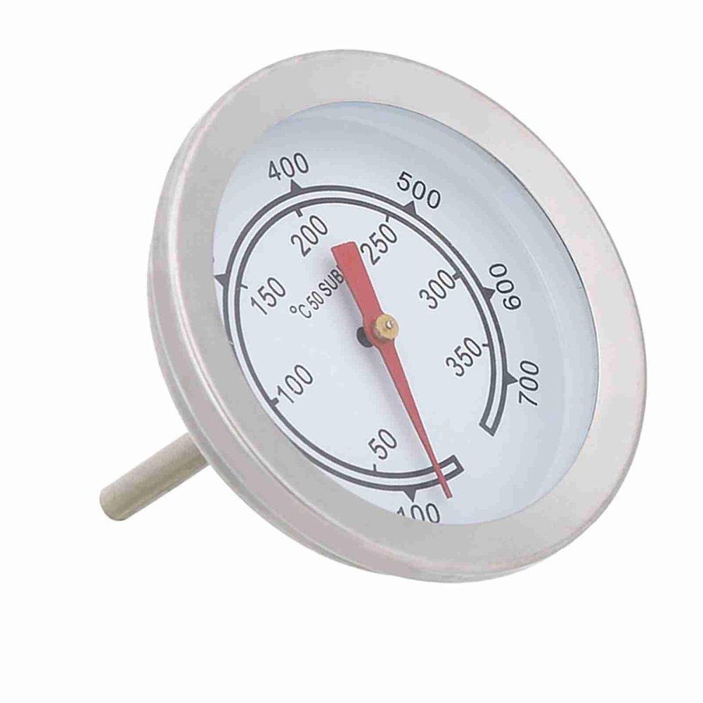 Haofy Thermometers Cooking Stainless Steel BBQ Thermometer Easy Installation Grill Oven Temperature for Cooking BBQ Grilling