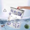 10 Thicken Leak Proof Snack Bags Resealable Aluminum Foil Pouches Refrigerator Freezer Meal Prep Travel Resealable Storage Bags view 3