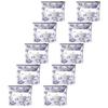 10 Thicken Leak Proof Snack Bags Resealable Aluminum Foil Pouches Refrigerator Freezer Meal Prep Travel Resealable Storage Bags view 4