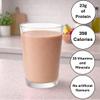 Sl Milkshakes+ Pre-Thickened Nutritional Milkshake Nutri Drink for Dysphagia | 23g Protein | 398 kcal | IDDSI Level 1 Level 2 Level 3 | High Protein | Chocolate Flavour x 14 Sachets (Level 1) view 3