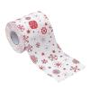 Christmas Toilet Paper - Festive Santa Claus Pattern Roll Soft Texture Layers, Fun Design, Gentle on Skin | Holiday Tissue Paper for Bathroom, Home, Dining Table, Restaurant, Guest Room, Christmas view 1