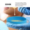 ABOOFAN Silicone Wax Melting Pot 400Ml Large Capacity Wax Heater Accessory Heat-Resistant Melt Container Convenient to Clean for Beauty Salon and Home Use view 3