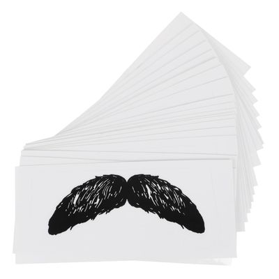 BAZEITFLOW Protective Beard Stickers Nose Hair Waxing Kit 20pcs Stain-resistant Nose Hair Removal for Personal Care