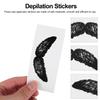 BAZEITFLOW Protective Beard Stickers Nose Hair Waxing Kit 20pcs Stain-resistant Nose Hair Removal for Personal Care view 3